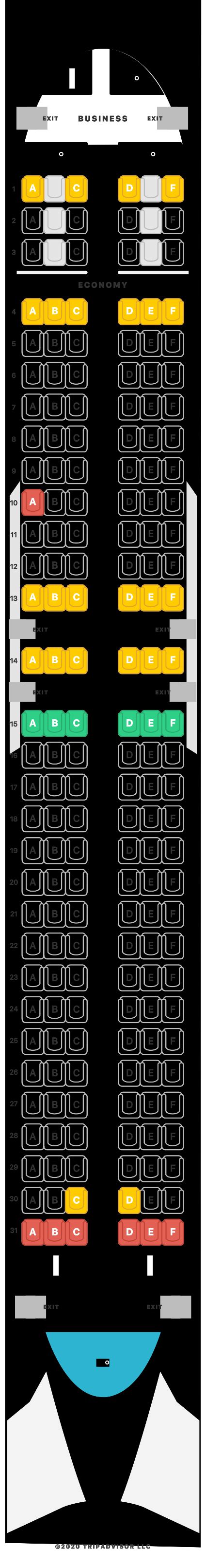 SeatGuru Seat Map Ukraine International.
